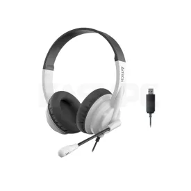 A4Tech HU-10 USB Headset White