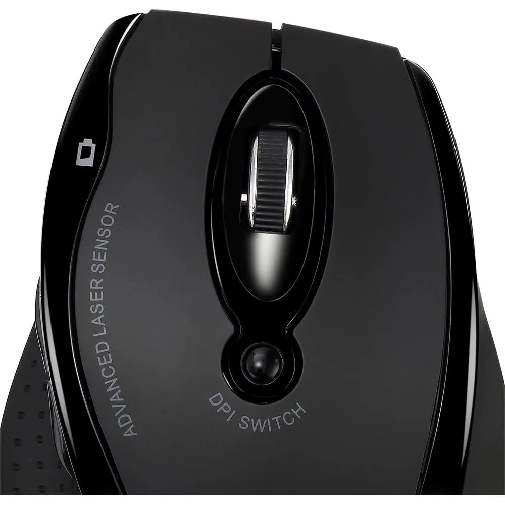 Adesso iMouse G25 Wireless Ergonomic Laser Mouse