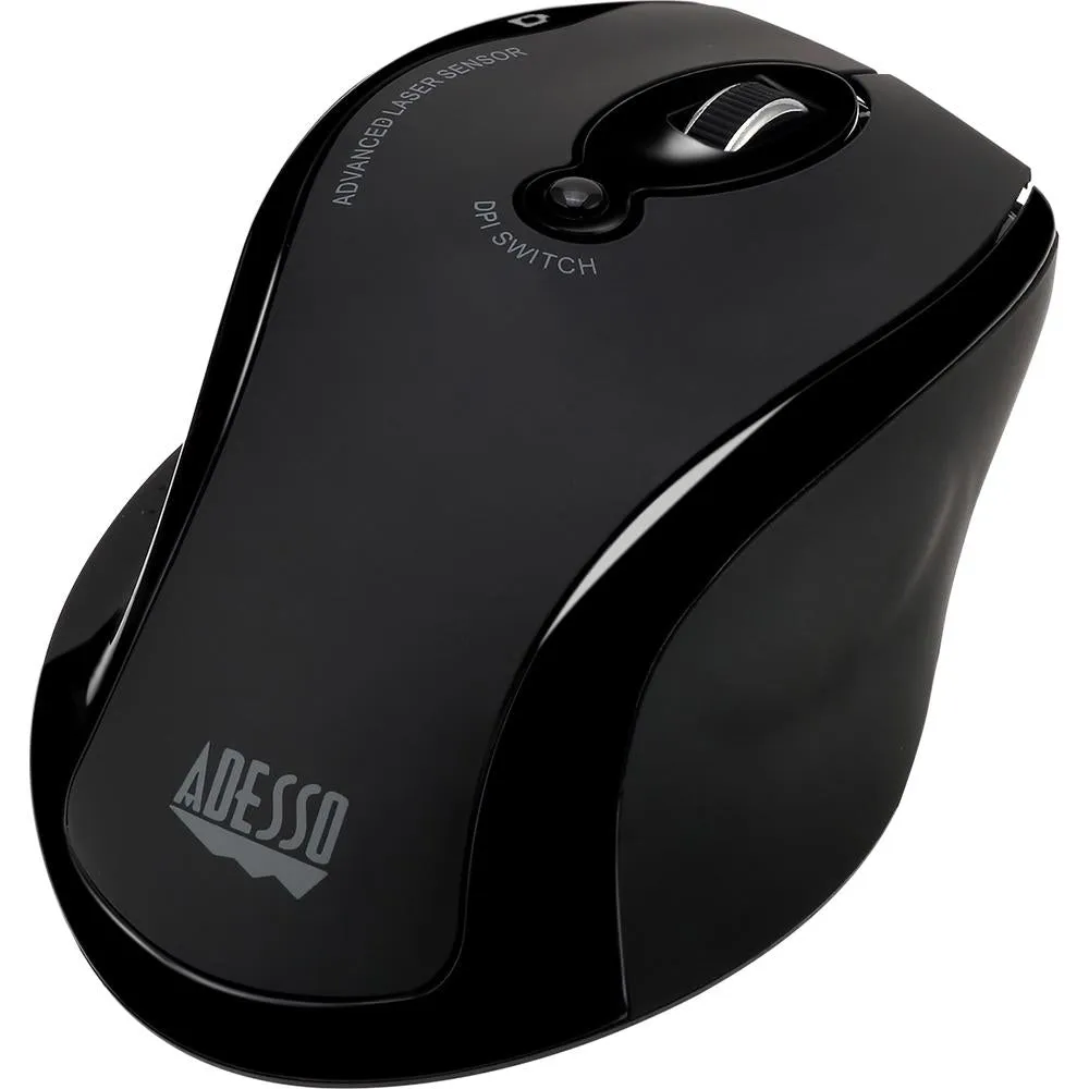 Adesso iMouse G25 Wireless Ergonomic Laser Mouse