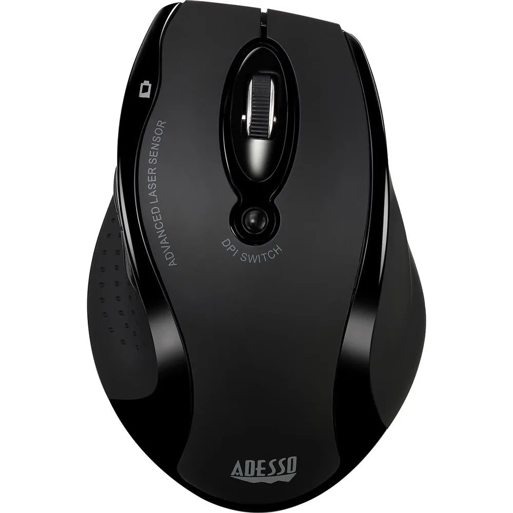 Adesso iMouse G25 Wireless Ergonomic Laser Mouse