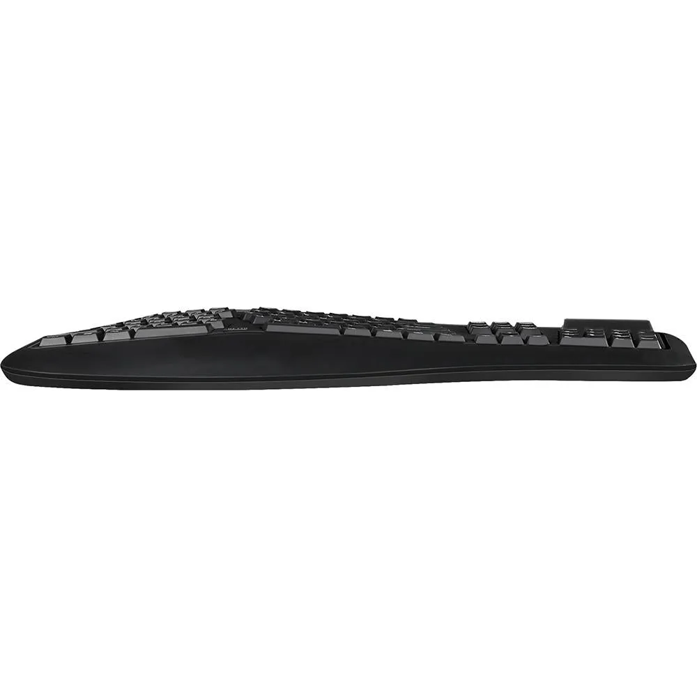 Adesso TruForm 150SB-TAA Desktop Ergonomic Smart Card Reader Keyboard (TAA Compliant)