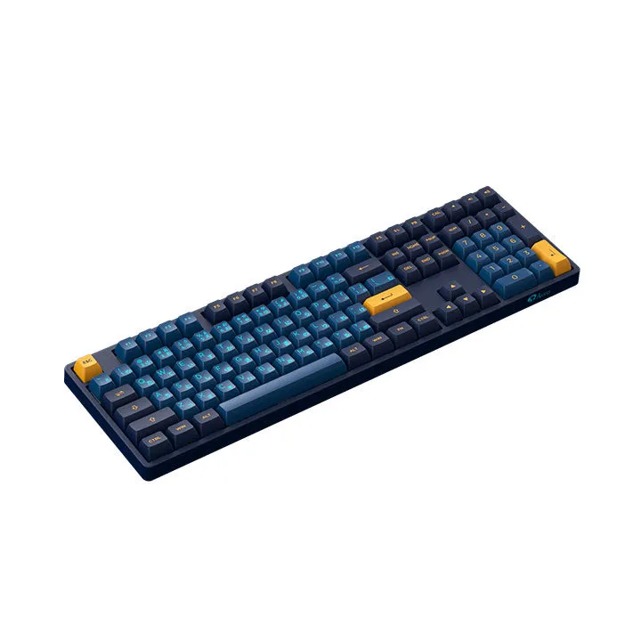 Akko 5108 Macaw Hiragana Version RGB Full Size Hot-Swappable Mechanical Keyboard (Akko CS Lavender Purple)