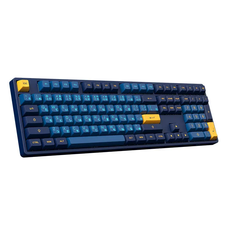 Akko 5108 Macaw Hiragana Version RGB Full Size Hot-Swappable Mechanical Keyboard (Akko CS Lavender Purple)