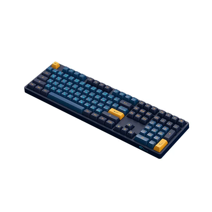 Akko 5108 Macaw Hiragana Version RGB Full Size Hot-Swappable Mechanical Keyboard (Akko CS Lavender Purple)