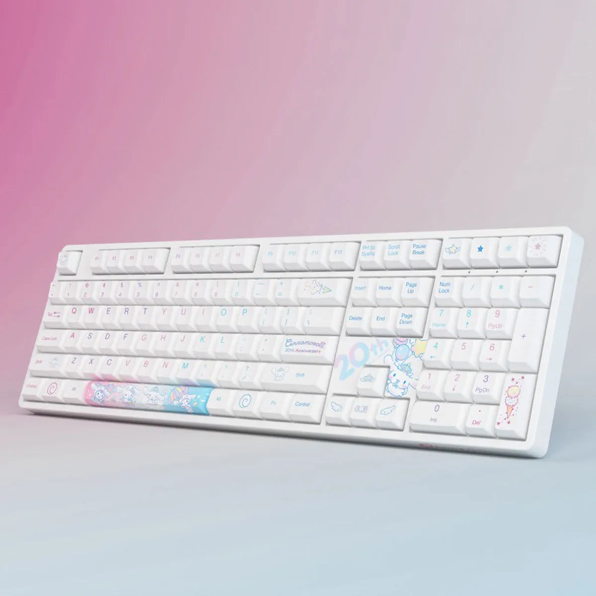 Akko Cinnamoroll 20th Anniversary 3108RF Wireless Mechanical Keyboard (Akko CS Sakura)