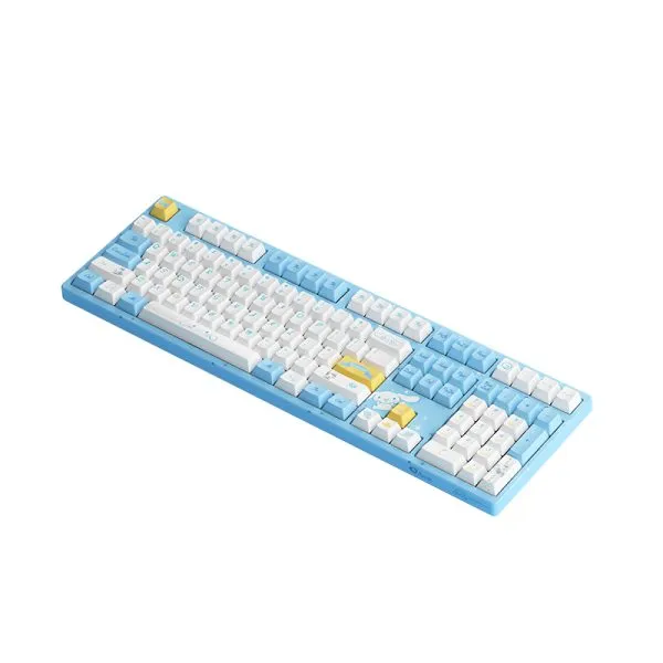 Akko Cinnamoroll 3108V2 Wired Mechanical Keyboard Tray Mount (Akko CS Sakura Switch)