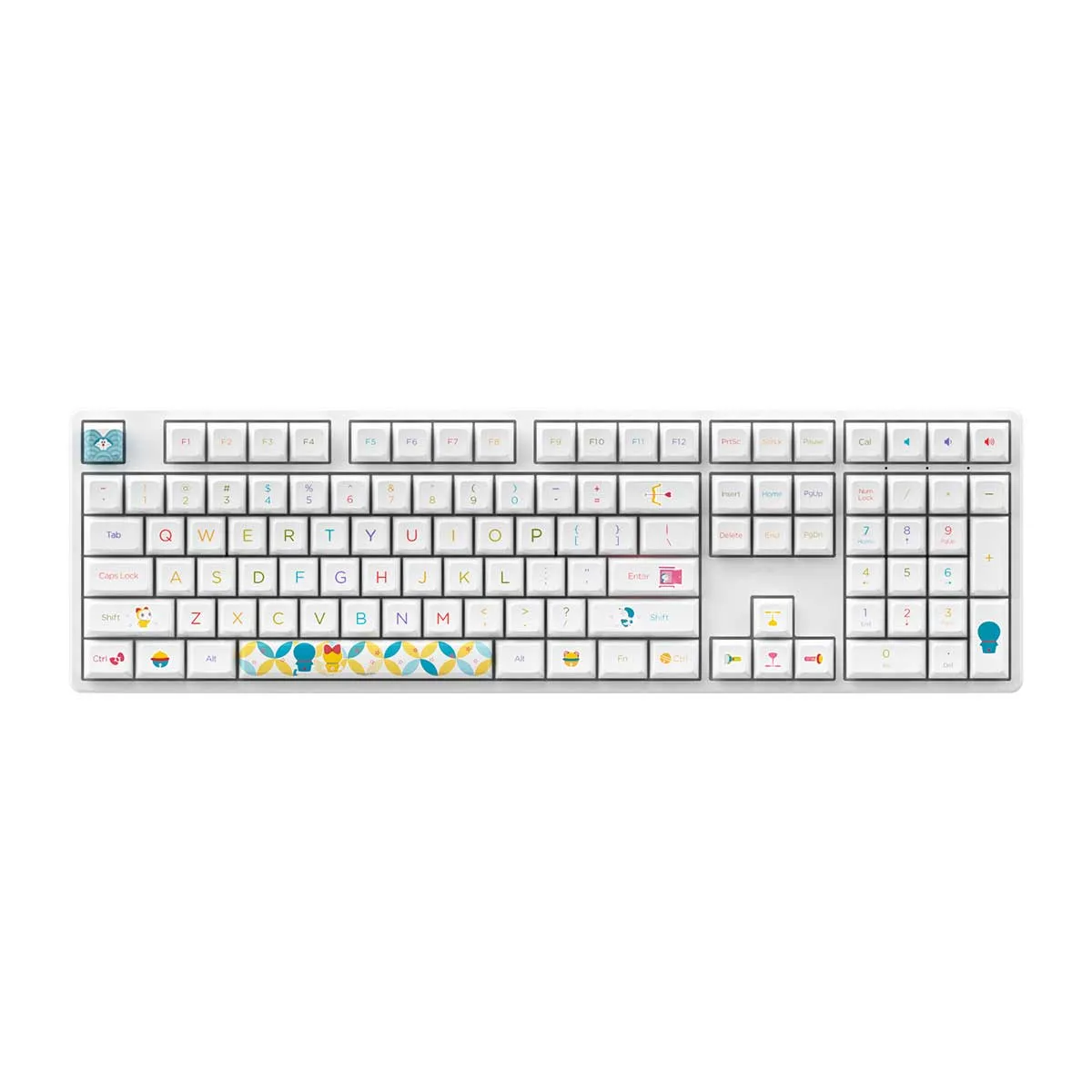 Akko Doraemon Rainbow 5108S RGB Wired Mechanical Keyboard (Akko CS Sakura)