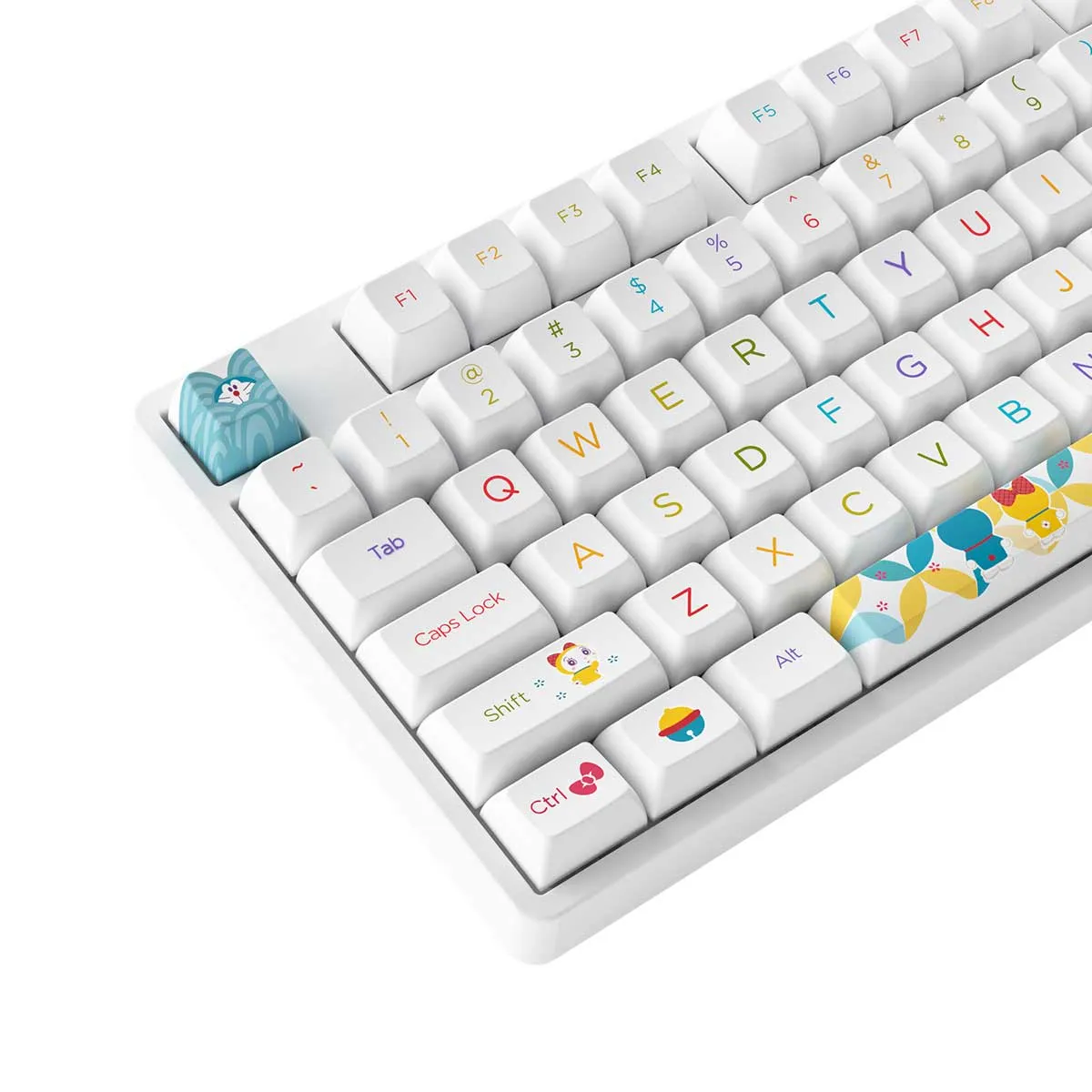 Akko Doraemon Rainbow 5108S RGB Wired Mechanical Keyboard (Akko CS Sakura)