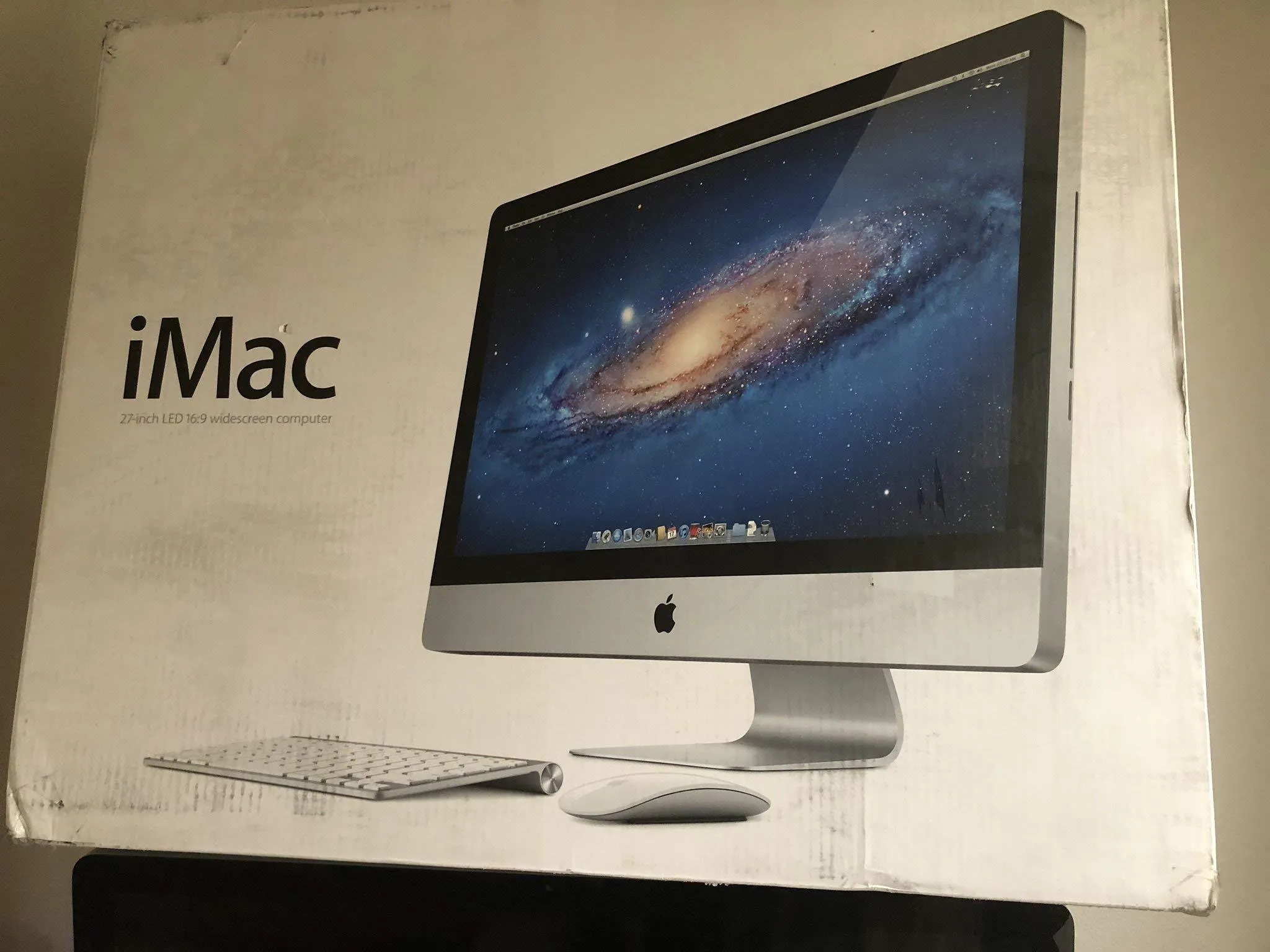 Apple iMac MD063LL/A Intel Core i7-2600 X4 3.4GHz 4GB 1TB 27in,Silver (Renewed)