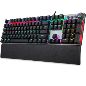 Aula F2088 Blue Switch Wired Gaming Keyboard English & Arabic