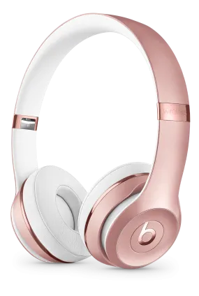 Beats Solo3 Wireless On-Ear Headphones - Rose Gold