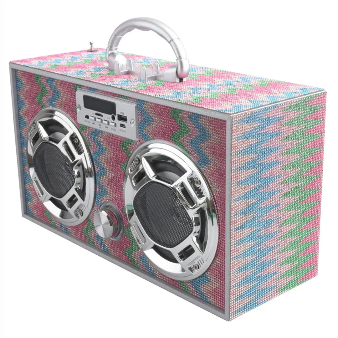 Boombox Radio Bling - Chevron