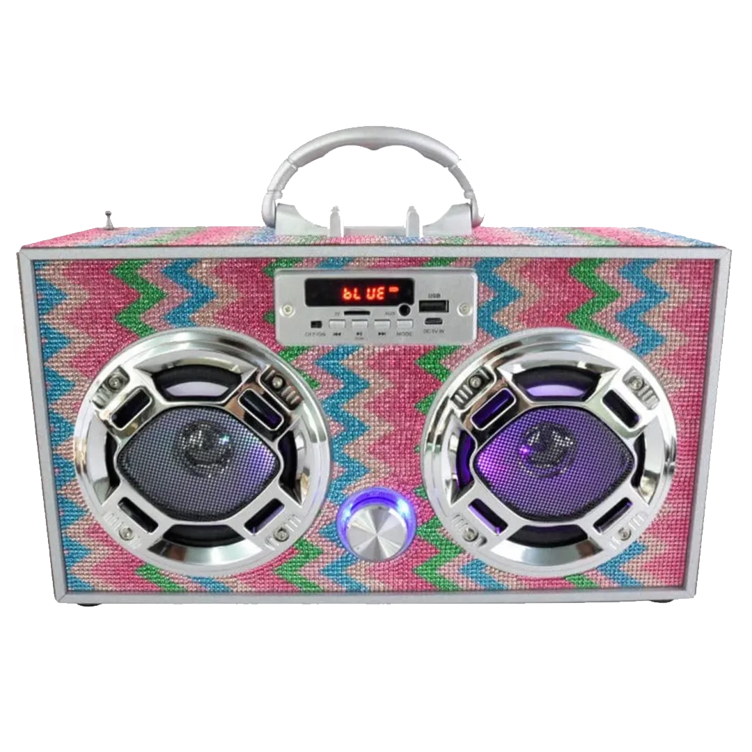 Boombox Radio Bling - Chevron