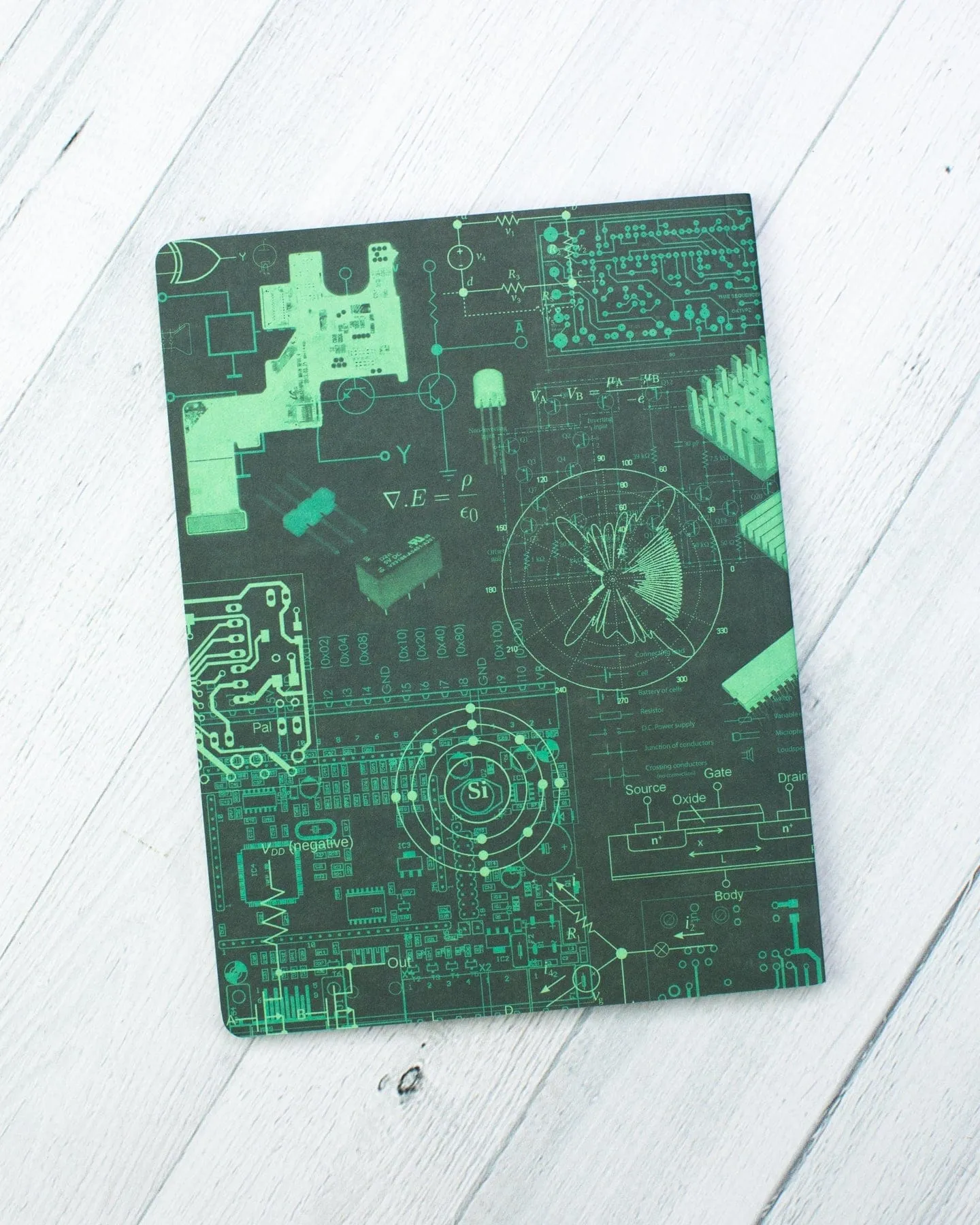 Electronic Engineering Softcover Notebook - Dot Grid