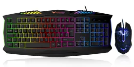 HAVIT HV-KB562CM USB Wired LED Backlit Gaming Keyboard and Mouse Combo Set