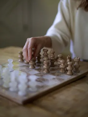 Onyx and Marble Chess Set