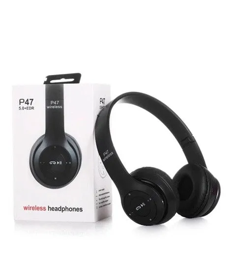 P47 Wireless Bluetooth Foldable Headset