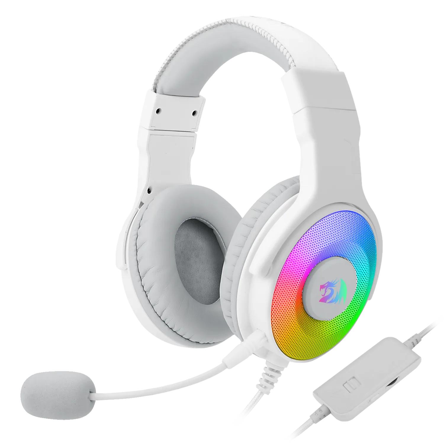 PANDORA H350 White RGB Headset