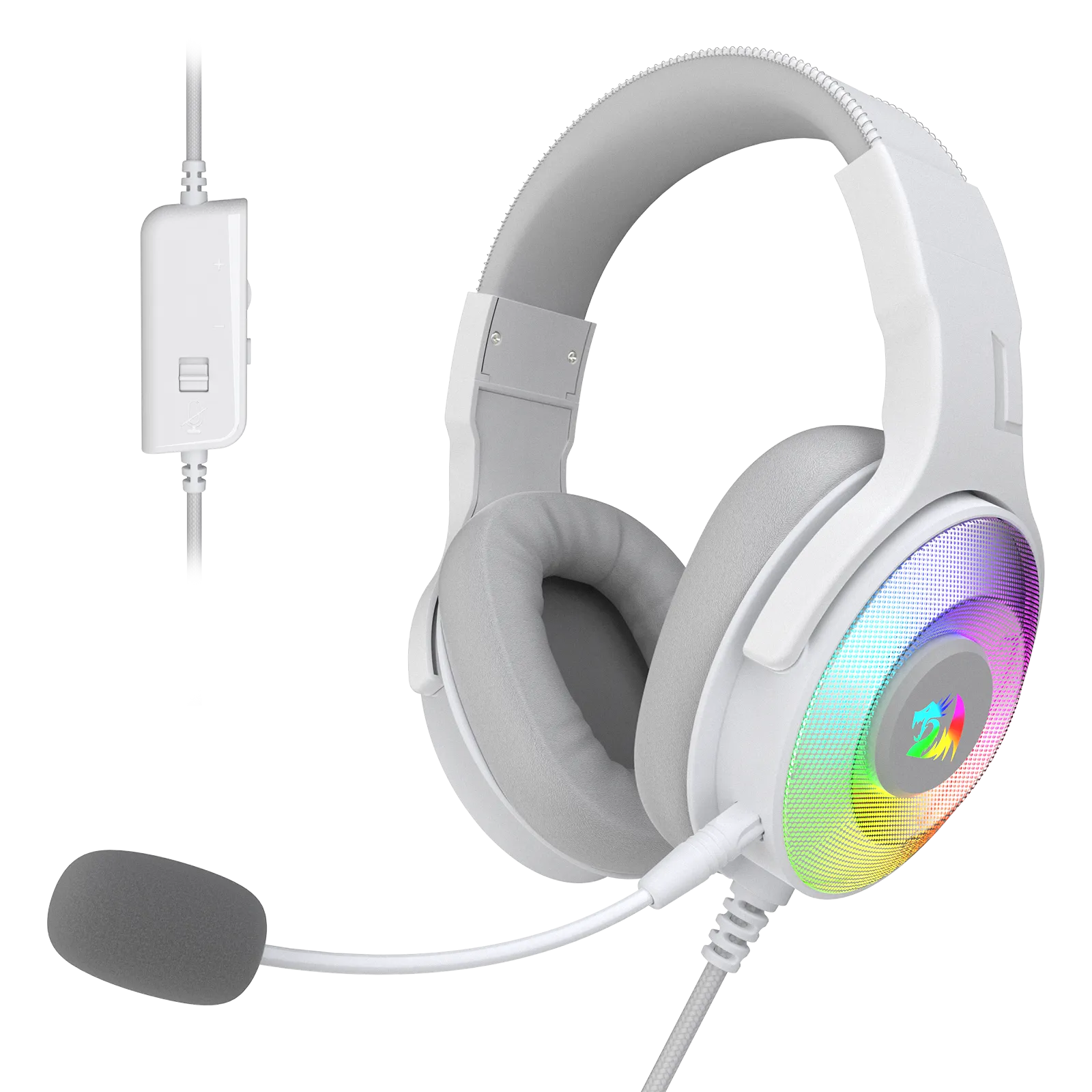 PANDORA H350 White RGB Headset