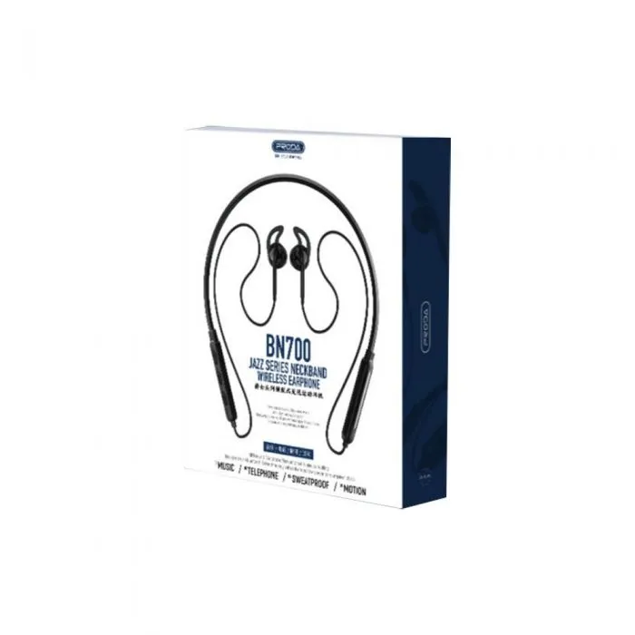 PRODA PD-BN700 JAZZ SERIES WIRELESS SPORT EARPHONE - Black