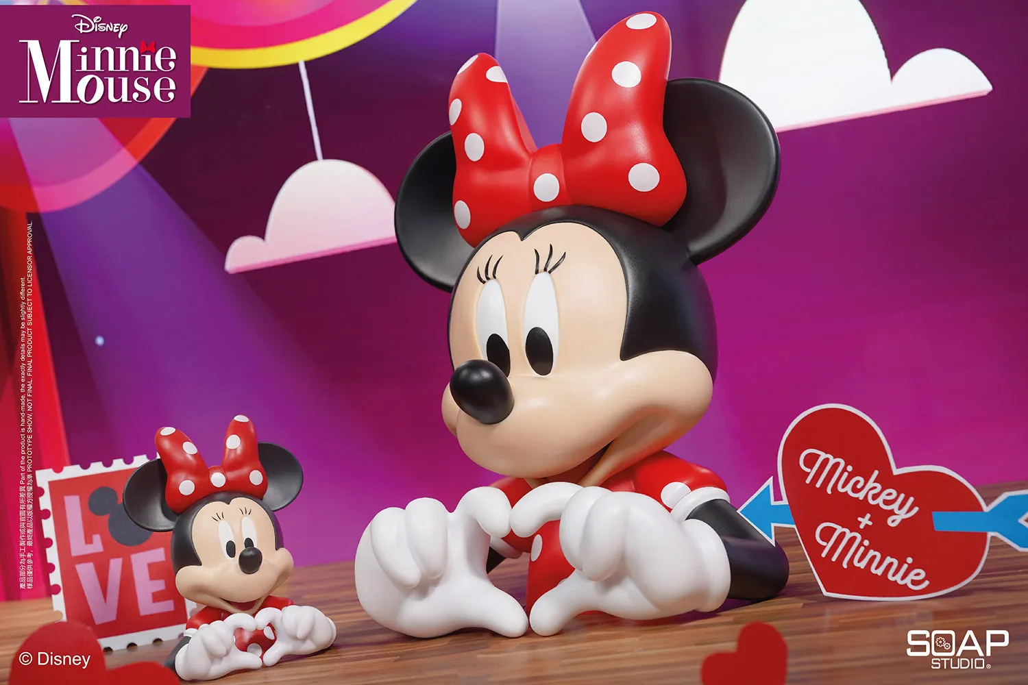 Soap Studio DY902 Minnie Love Hand Mini Bust