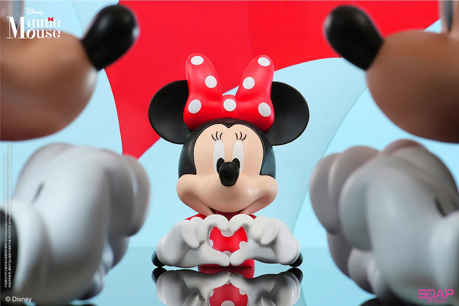 Soap Studio DY902 Minnie Love Hand Mini Bust