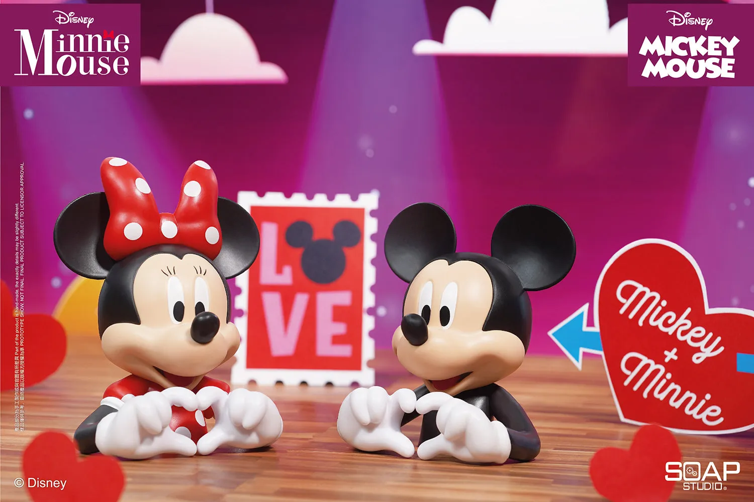 Soap Studio DY902 Minnie Love Hand Mini Bust