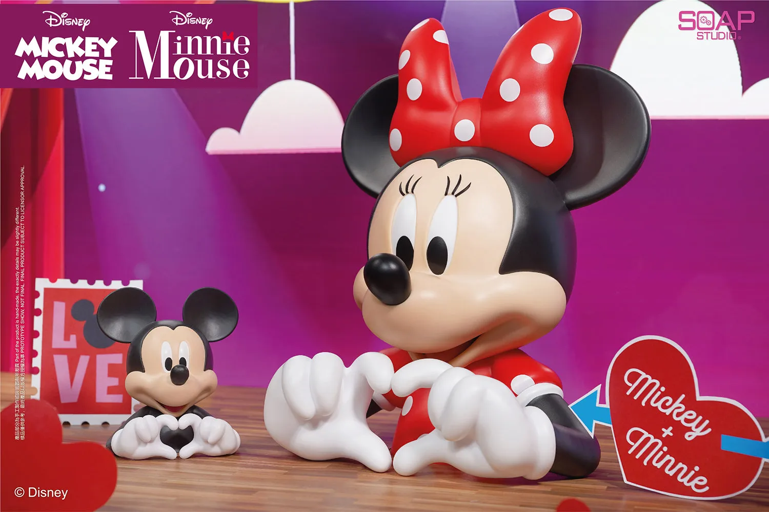 Soap Studio DY902 Minnie Love Hand Mini Bust