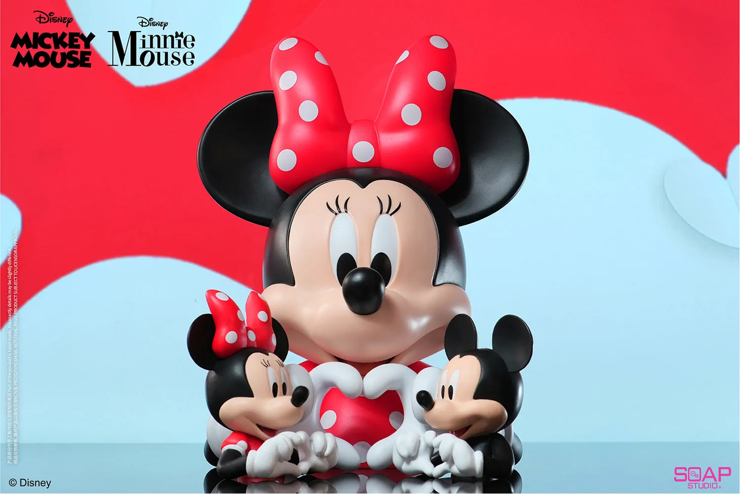 Soap Studio DY902 Minnie Love Hand Mini Bust