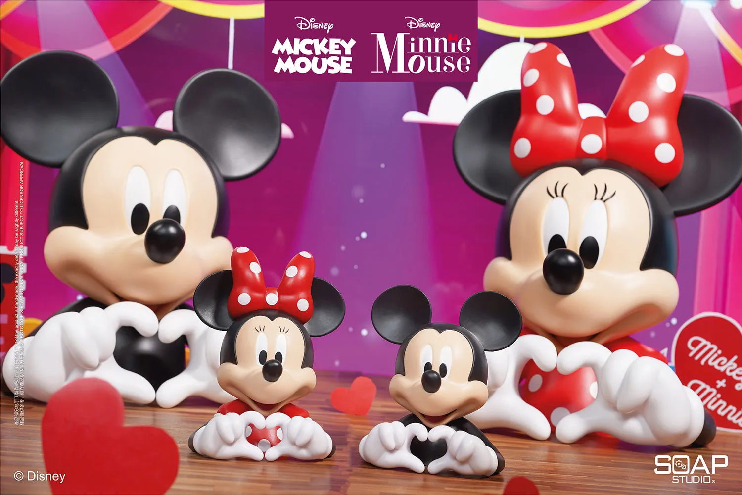 Soap Studio DY902 Minnie Love Hand Mini Bust