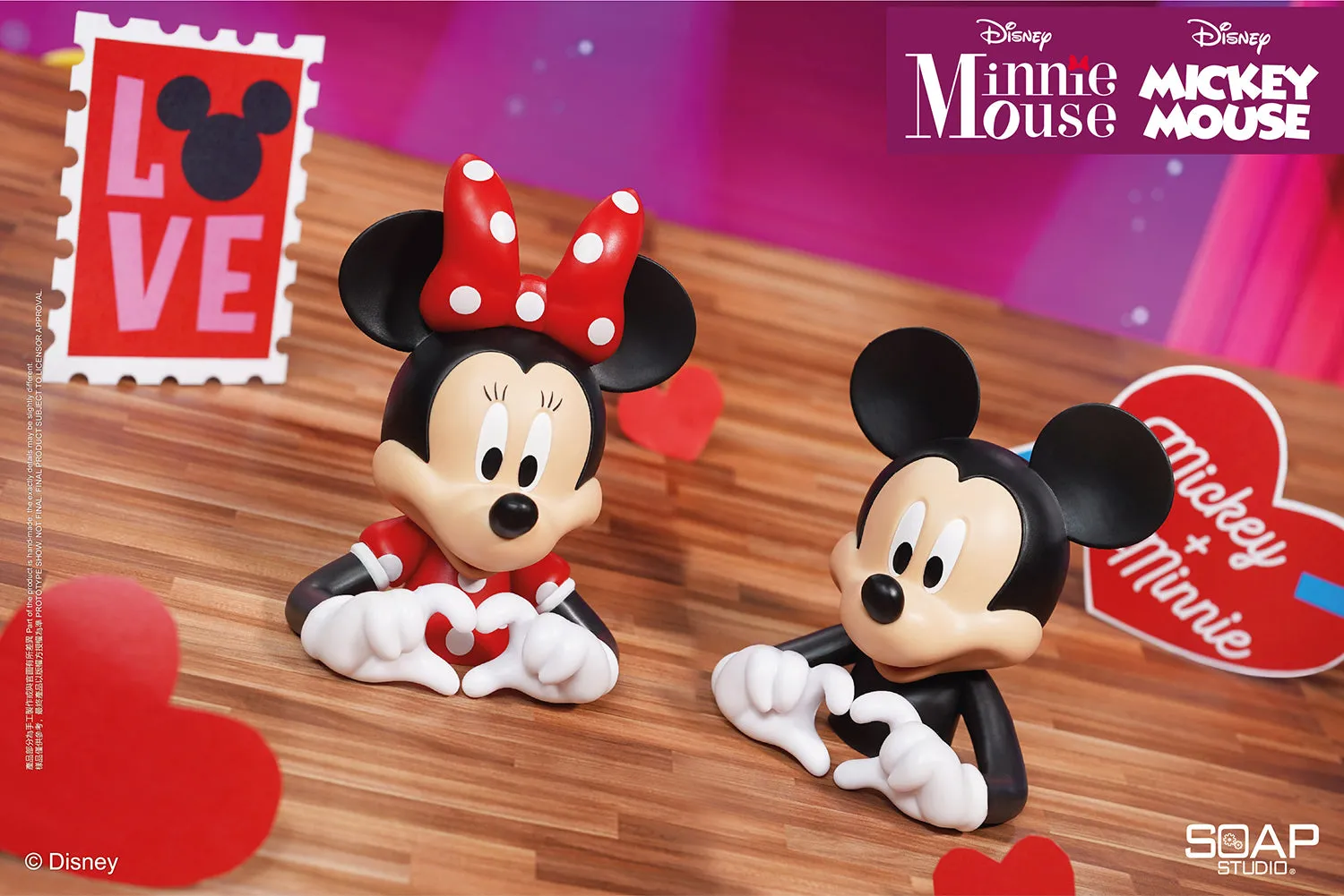 Soap Studio DY902 Minnie Love Hand Mini Bust