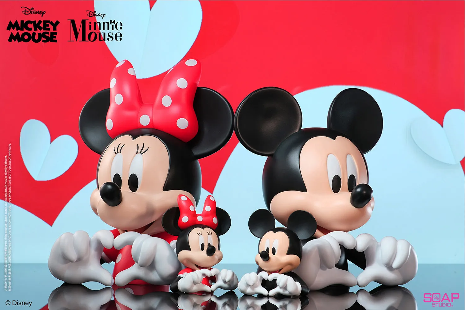 Soap Studio DY902 Minnie Love Hand Mini Bust