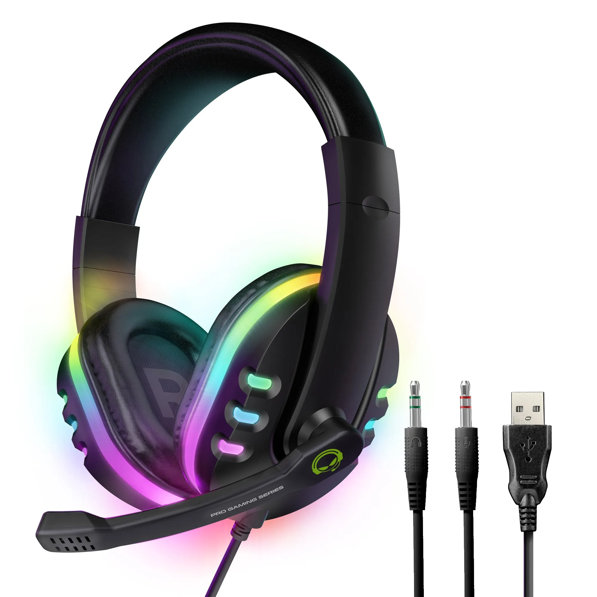 SoundRecon RGB LED Gaming Headset