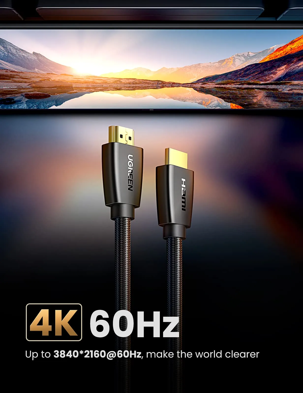 UGREEN 4K HDMI 2.0 Cable