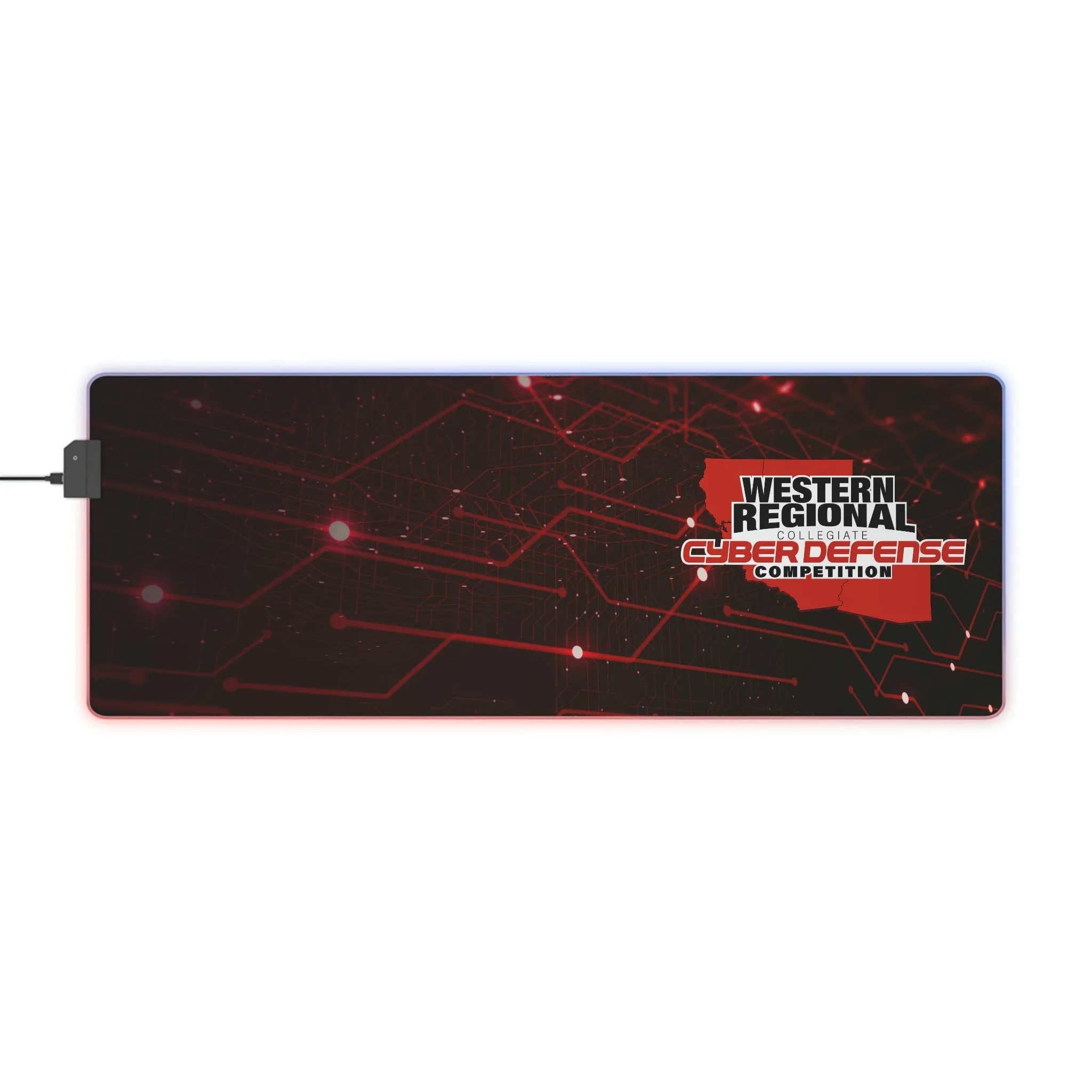 WRCCDC LED Gaming Mouse Pad